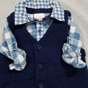 Cat and Jack three piece boys set 6-9 months